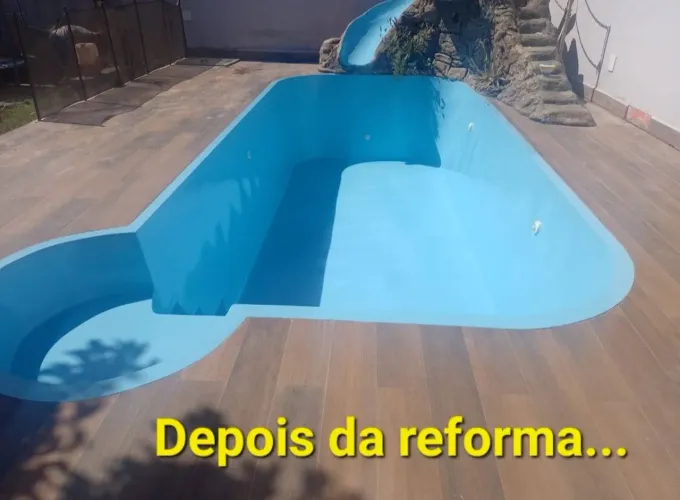 RESTAURAÇÃO DE PISCINAS DE FIBRAS.