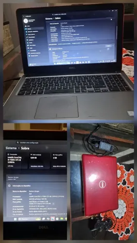 ?Notebook Dell Inspiron 5567 - Core i5, 8GB RAM, Placa Dedicada