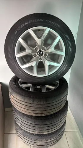 Rodas originais amarok pneus scorpions
