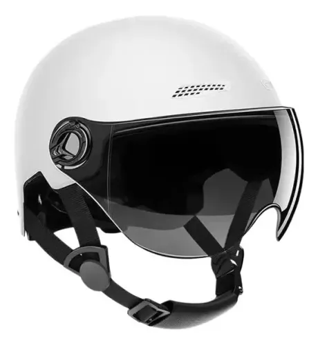Capacete para bike elétrica com viseira