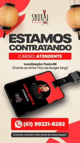 Contrata Atendente
