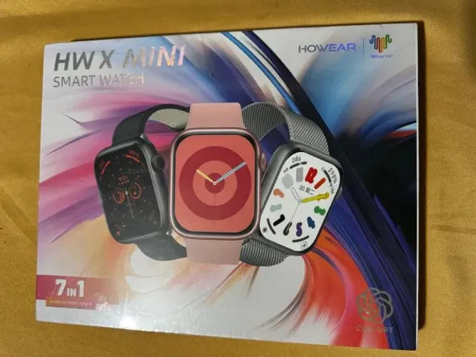 Relógio Smartwatch Hw X Mini Chatgpt 7 Pulseiras Esporte NFC