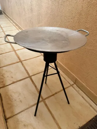 Chapa Bife (tripé + disco)