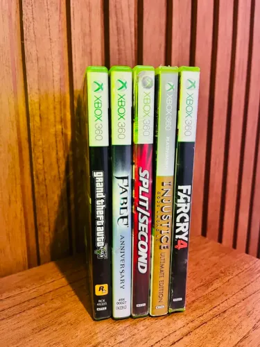Lote de jogos de xbox 360