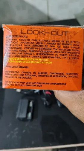 ALARME CARRO NOVO