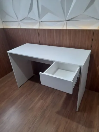 Mesa Escritorio com 1 Gaveta | 100%MDF
