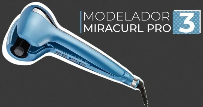 Babyliss Miracurl Nano Titanium C3 3 Em 1 Rapida Cor Azul