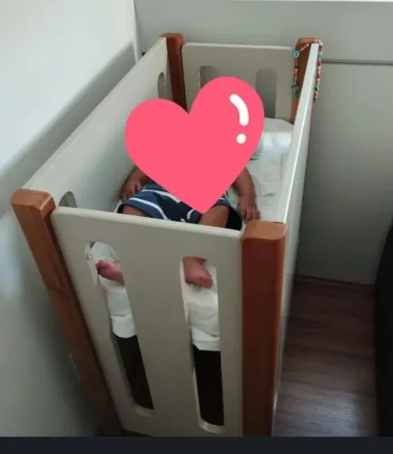 Berço evolution 3 em 1 muito novo