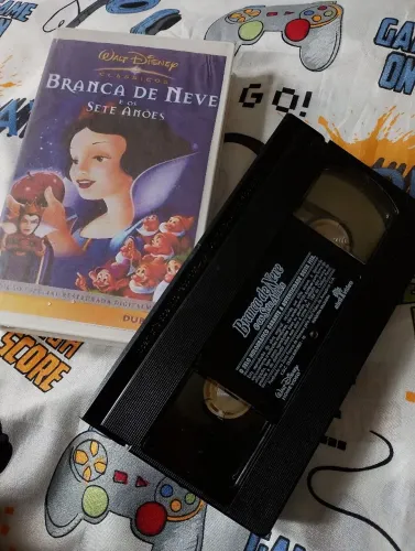 Branca de Neve VHS original capa impressa Faço Olx pay