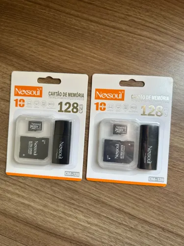 Cartão De Memória 128GB (duas unidades)
