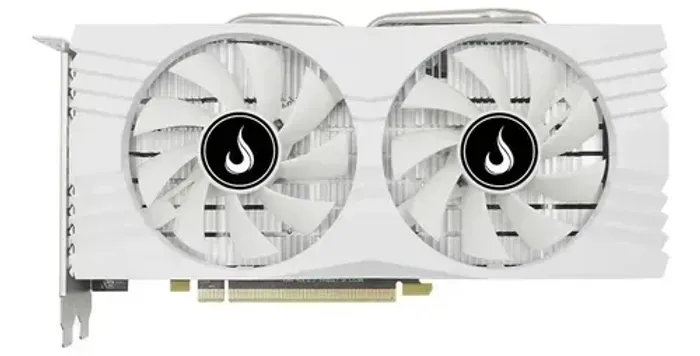 Placa de Vídeo RX 580 8GB White (Branca) 2048SP - Modelo Raro com 2x HDMI e 2x DP UNICA