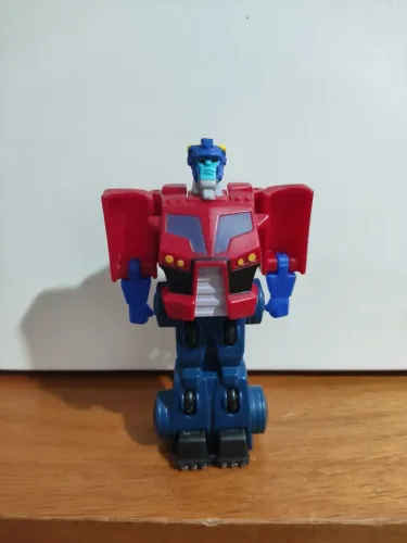 Miniatura boneco Transformers Optimus prime 2008 MC Donald's hasbro