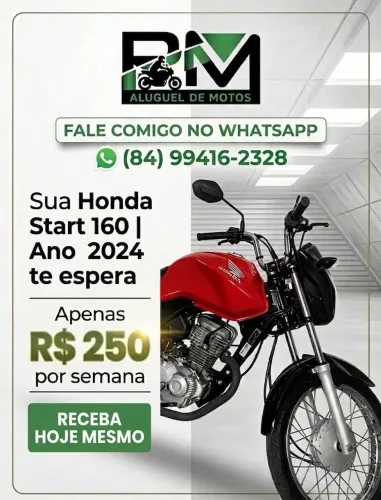 RM Loc Motos aluga Start 160 (2024)