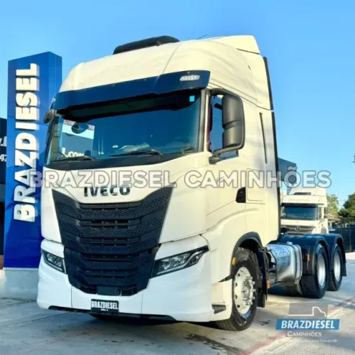 Iveco S-Way 540 6x4 ano 2023, único dono e original
