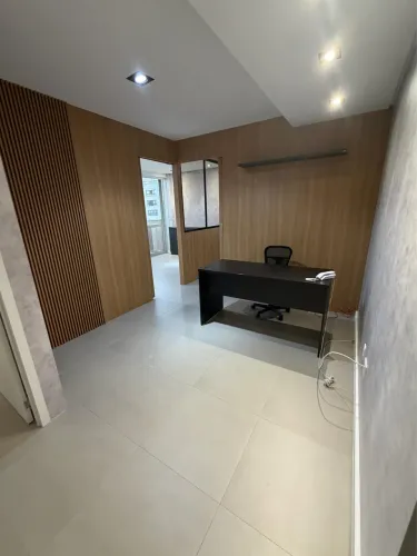 Sala climatizada e semi-mobiliada para locação