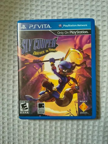 Jogo Sly Cooper Thieves in time Psvita Midia física impecável