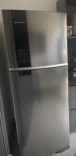 Vendo geladeira inox da brastemp