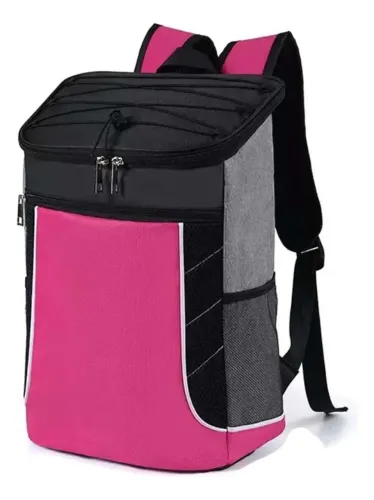 mochila térmica 22 litros cerveja cooler bag freezer marmita b-max bm-b569