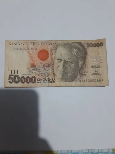 Nota dinheiro antiga 
