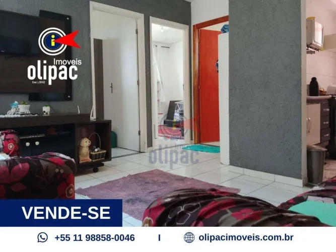 Apartamento residencial - Cond. Terena - 2 dormitórios - 1 vaga -Jardim Vermelhão - Guarul