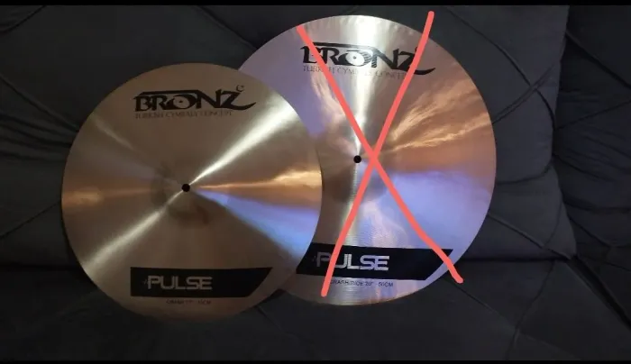 Crash bronz pulse 17 polegadas b20