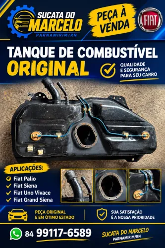 Tanque combustível original Fiat Palio, siena