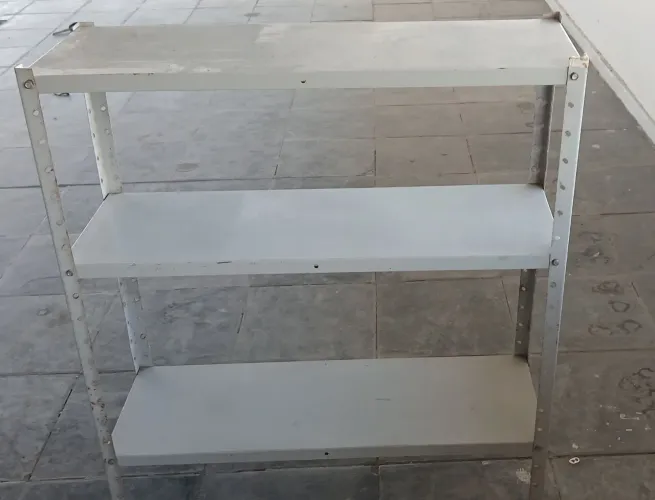 ESTANTE DE AÇO 3 PRATELEIRAS 