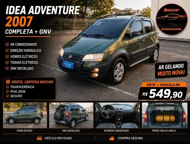 Fiat Idea Advent./ Adv.locker 1.8 MPI Flex 5P 2007