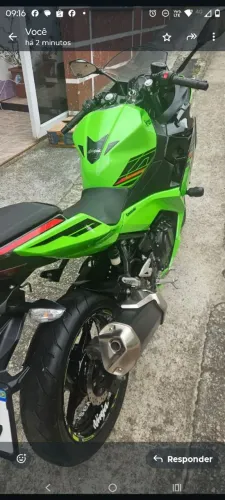 Kawasaki Ninja 400 - Ano 2023 bem abaixo FIPE para vender logo. 