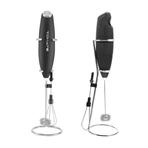 Mixer Elétrico Portátil 3 Velocidades - Faz Espuma, Bate e Mistura Rápido