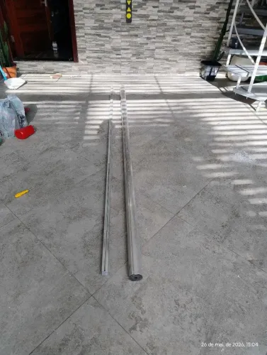 Tubo de alumínio para toldos retrátil 