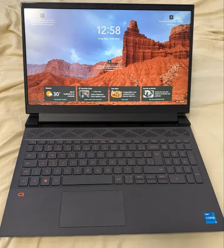 Notebook Dell G15 | i5 12ª Ger. | RTX 3050 | 16GB RAM DDR5 (Dual Channel)