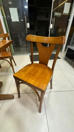 KIT 4 mesas e 11 cadeiras 100% madeira DELLA BRUNA, modelo Sauipe 