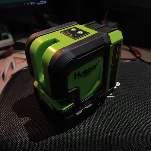 Nível a laser 2 linhas HUEPAR L011G - não acompanha tripé