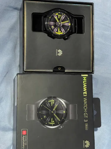 Smartwatch Huawei Watch GT 3 46mm Preto - Completo na Caixa