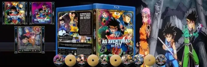 FLY DRAGON QUEST BLU-RAY EDIÇÃO LUXO RARO