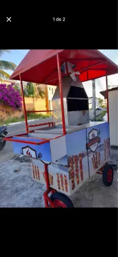 Carrinho de churrasco