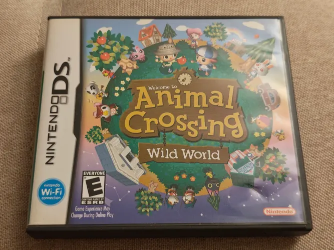 Jogo Animal Crossing Wild World Original Completo Nintendo DS
