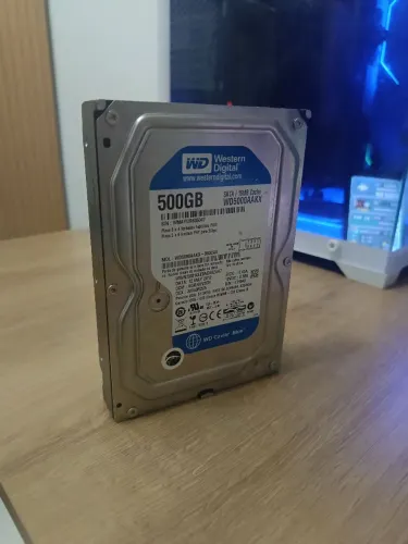 HD 500Gb Funcionando - WD + Cabo SATA