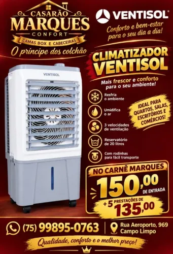Climatizador ventisol PROMISSÓRIA