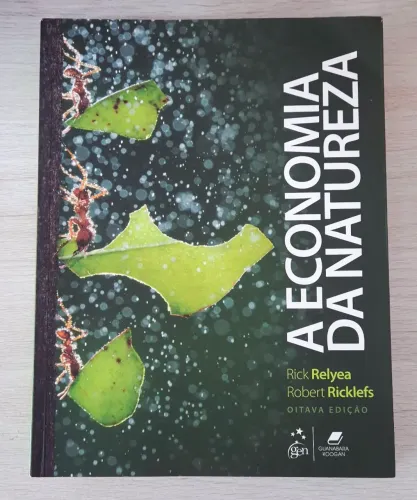 Livro A Economia da Natureza, 8ª Edição, Português - Rick Relyea e Robert Ricklefs