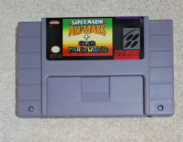 Super Mario All-Stars + Super Mario World REPRODUÇÃO
