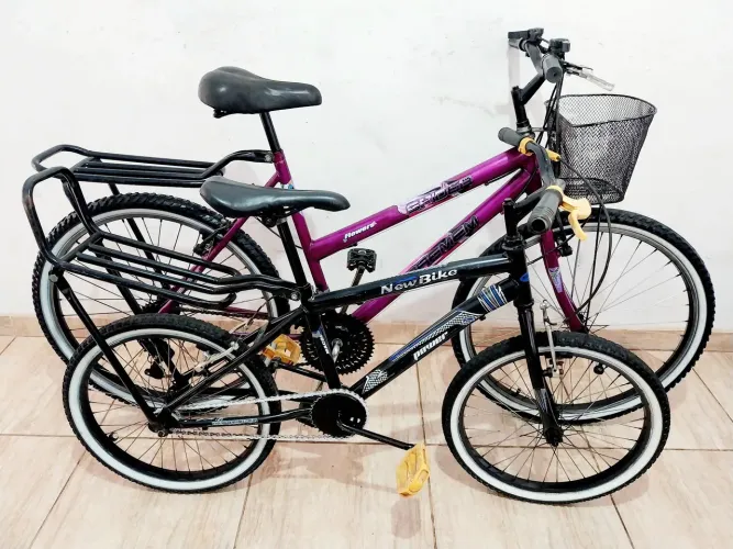 AS DUAS POR 400 BIKES ARO 20 E 26