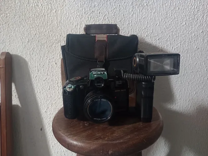 Camera fotográfica antiga