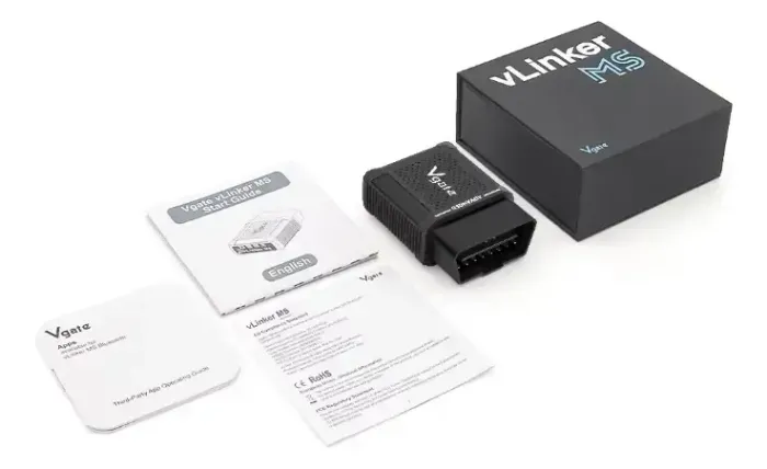 Scanner Automotivo Vlinker Ms Vgate Elm Obd2 Bluetooth