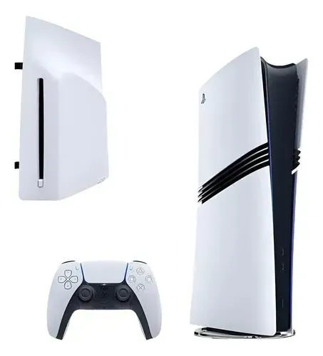 PS5 PRO 2 tb COMPLETO COM CONTROLE E LEITOR DE DISCO E SUPORTE DE PAREDE
