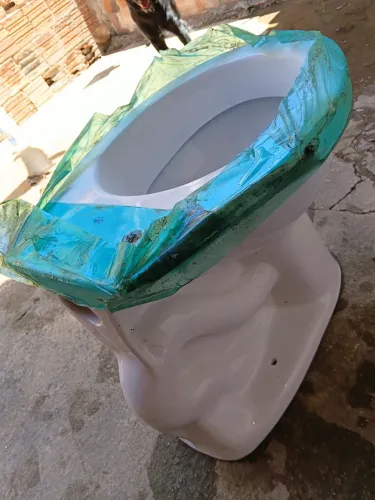 Vaso sanitário no estado de novo, nunca usado!