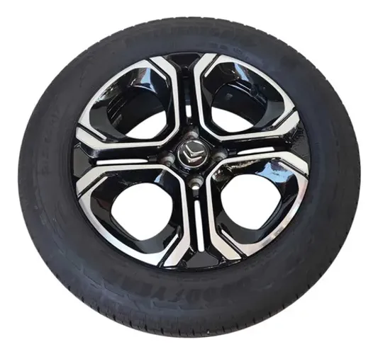Roda Aro 17 C/pneu Citroën C3 Aircross 1.0 Turbo 2023 2024 Vermelho