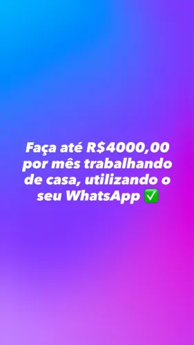 Oportunidade de Renda Extra