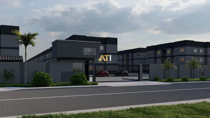 Apartamento 2 Quartos, Residencial Grécia em Mansões Recreio Mossoró, Cidade Ocidental